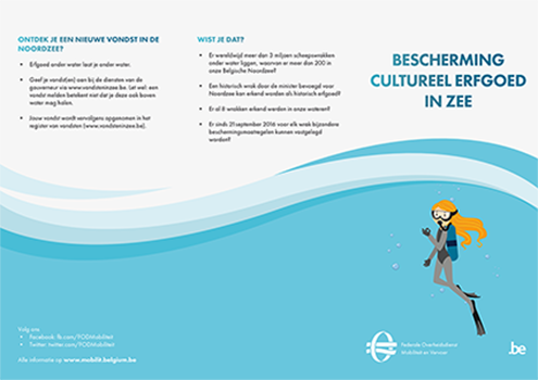flyer cultureel erfgoed onder water