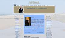 Link naar website gouverneur